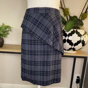 Banana Republic Plaid Pencil Skirt